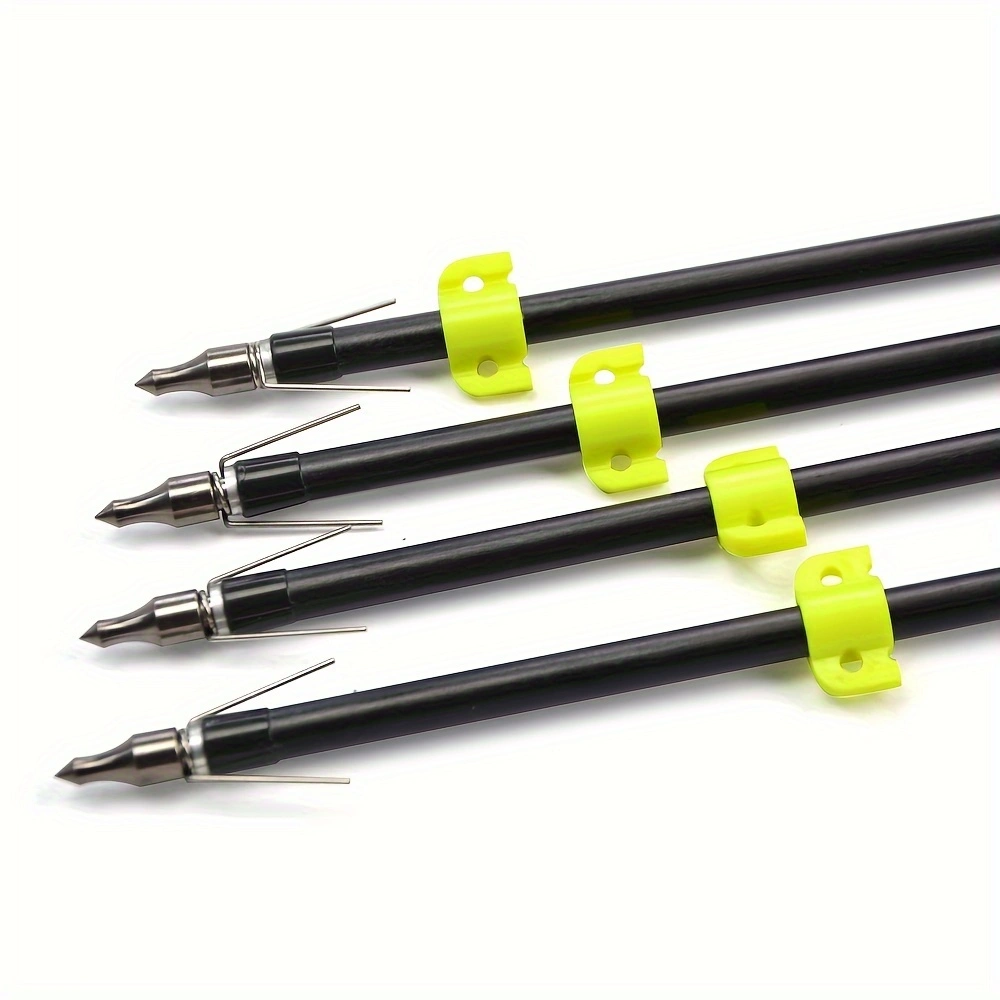 12pcs shooting fish arrows made of fiberglass material for outdoor fishing and hunting